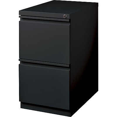 Lorell 20" File/File Mobile File Cabinet with Full-Width Pull (LLR49524)