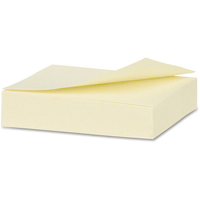 Business Source Yellow Adhesive Notes (BSN21459)