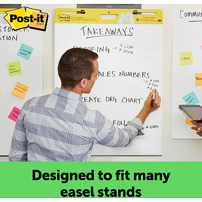Post-it Flip-Chart Pad (MMM559RPVAD6)