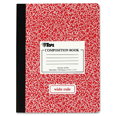 TOPS Wide Ruled Composition Books (TOP63794)