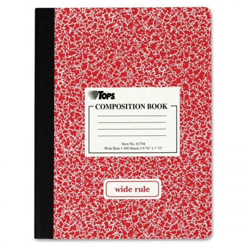 TOPS Wide Ruled Composition Books (63794)