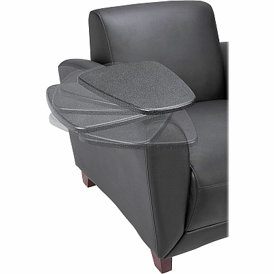 Lorell Accession Club Chair with Tablet Tray (LLR68953)