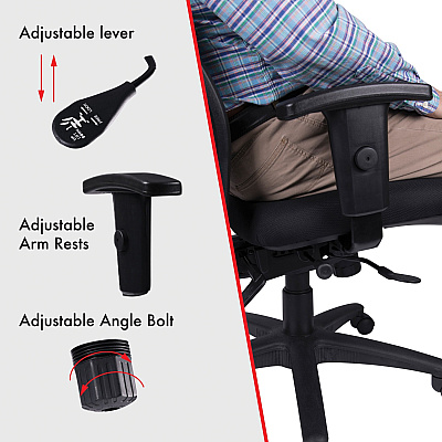 Lorell Executive Mesh High-back Swivel Chair (LLR86205)