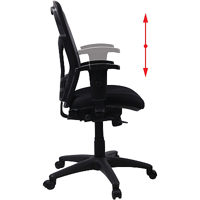 Lorell Executive Mesh High-back Swivel Chair (LLR86205)