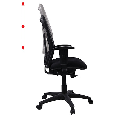 Lorell Executive Mesh High-back Swivel Chair (LLR86205)