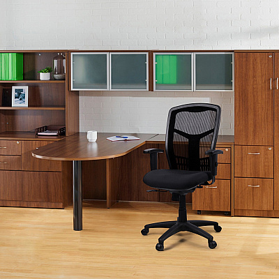 Lorell Executive Mesh High-back Swivel Chair (LLR86205)