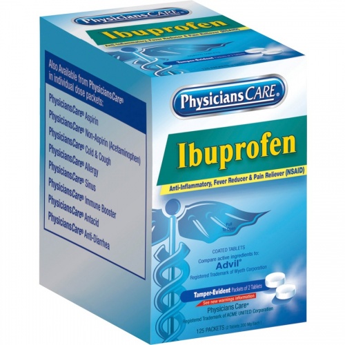 PhysiciansCare Ibuprofen Individual Dose Packets (90109)