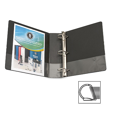 Business Source Slanted D-ring Binders (BSN33111)