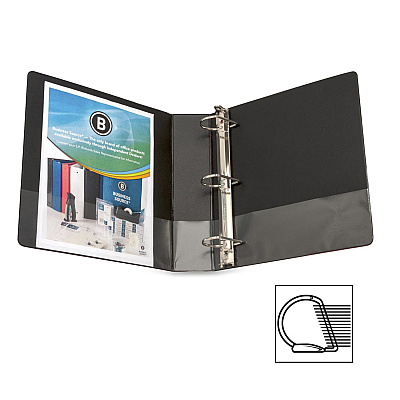 Business Source Slanted D-ring Binders (BSN33112)