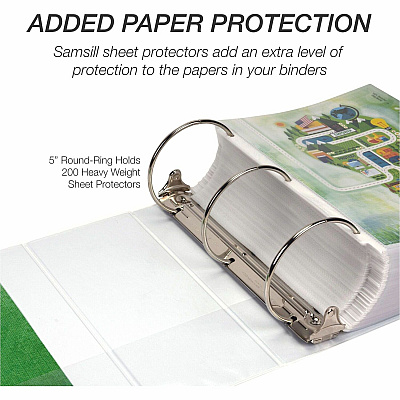 Samsill Earth's Choice Plant-based Durable View Binder (SAM18907)