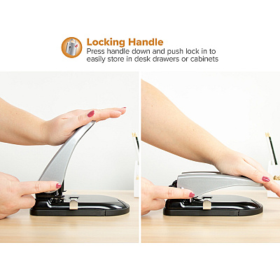 Bostitch EZ Squeeze 40 Two-Hole Punch (ACI2340)