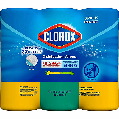Clorox Disinfecting Cleaning Wipes Value Pack (CLO30112)