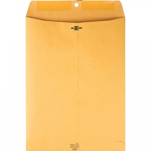 Quality Park High Bulk 9x12 Kraft Clasp Envelopes (37891)