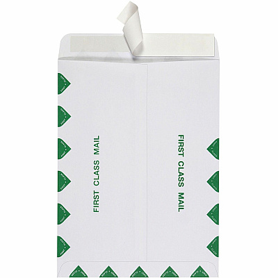 Quality Park 9 x 12 Catalog Mailing Envelopes with Redi-Strip Self-Seal Closure (QUA44534)
