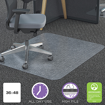 deflecto EconoMat Chair Mat (DEFCM11142PC)