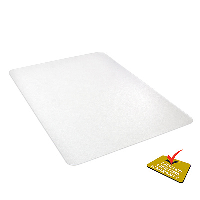 deflecto Polycarbonate Chair Mat for Hard Floors (DEFCM21142PC)