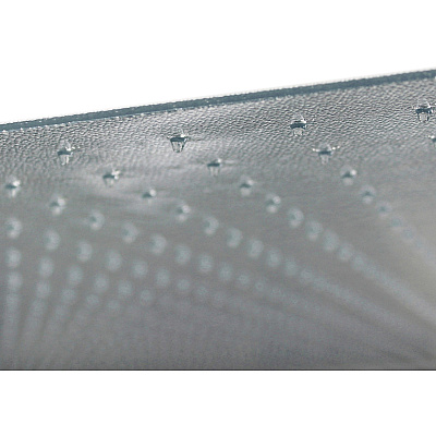 Cleartex Polycarbonate Lipped Chair Mat for Carpets over 1/2" - 35" x 47" (FLR118927LR)