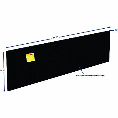 Lorell Essentials Series Hutch Tackboards (LLR69916)