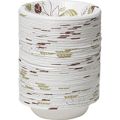 Dixie Ultra Pathways 12 oz Heavyweight Paper Bowls by GP Pro (DXESX12PATH)