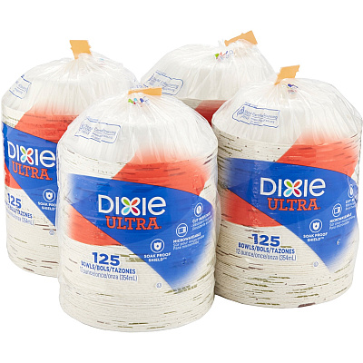 Dixie Ultra Pathways 12 oz Heavyweight Paper Bowls by GP Pro (DXESXB12WS)