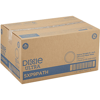 Dixie Ultra Pathways 8-1/2" Heavyweight Paper Plates by GP Pro (DXESXP9PATH)