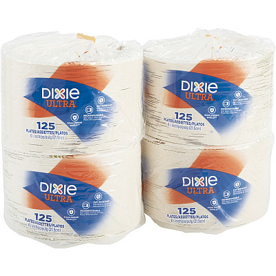Dixie Ultra Pathways 8-1/2" Heavyweight Paper Plates by GP Pro (DXESXP9PATH)