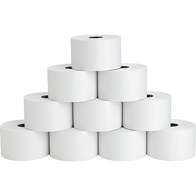 Business Source 1-Ply 155' Adding Machine Paper Rolls (BSN31826)