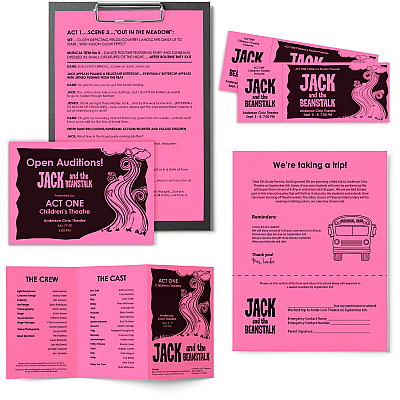Astrobrights Color Paper - Pink (WAU21031)