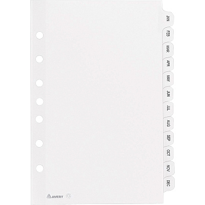 Avery Monthly Preprinted Tab Dividers (AVE11315)