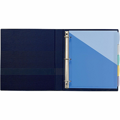 Avery Write & Erase Durable Plastic Dividers w/Pockets, 5-tab, Multicolor (AVE16176)