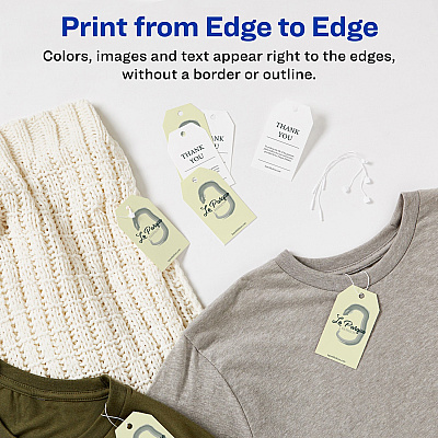 Avery Printable Tags with String (AVE22802)