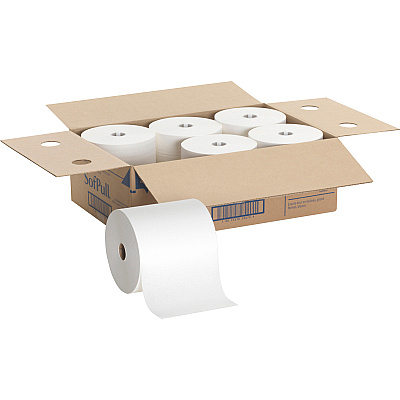 SofPull Mechanical Recycled Paper Towel Rolls (GPC26470)