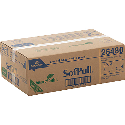 SofPull Mechanical Recycled Paper Towel Rolls (GPC26480)
