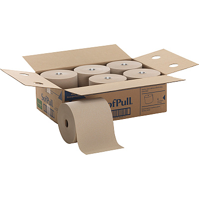 SofPull Mechanical Recycled Paper Towel Rolls (GPC26480)