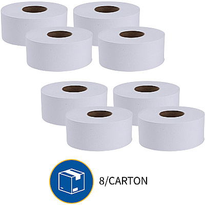 Genuine Joe Jumbo Dispenser Roll Bath Tissue (GJO2506008)