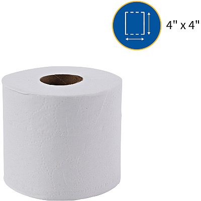 Genuine Joe Embossed Roll Bath Tissue (GJO2508080)