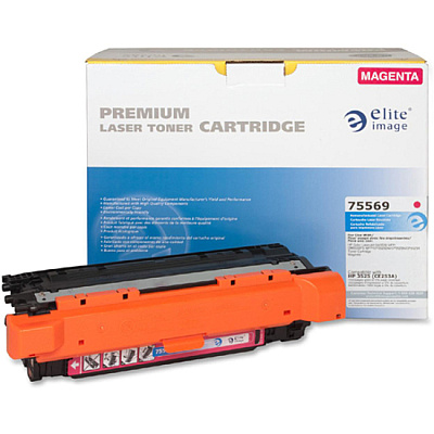 Elite Image Remanufactured Laser Toner Cartridge - Alternative for HP 504A (CE253A) - Magenta - 1 Each (ELI75569)