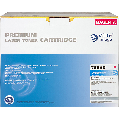 Elite Image Remanufactured Laser Toner Cartridge - Alternative for HP 504A (CE253A) - Magenta - 1 Each (ELI75569)