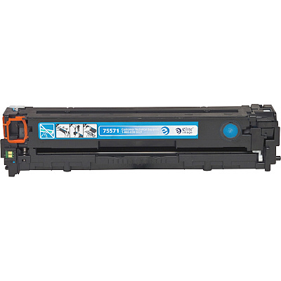 Elite Image Remanufactured Laser Toner Cartridge - Alternative for HP 128A (CE321A) - Cyan - 1 Each (ELI75571)