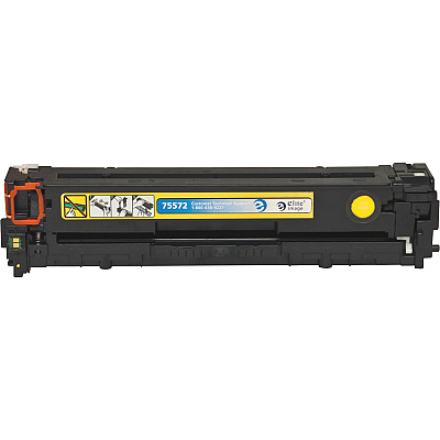 Elite Image Remanufactured Laser Toner Cartridge - Alternative for HP 128A (CE322A) - Yellow - 1 Each (ELI75572)