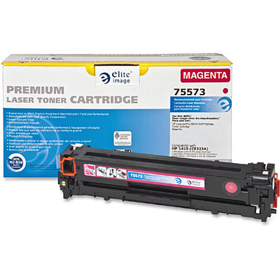 Elite Image Remanufactured Laser Toner Cartridge - Alternative for HP 128A (CE323A) - Magenta - 1 Each (ELI75573)