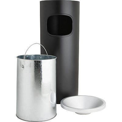 Genuine Joe Fire-safe 3-Gallon Ashtray Receptacle (GJO58884)