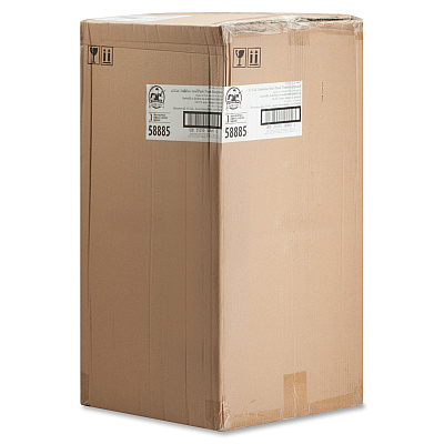 Genuine Joe Push Open Round Top Receptacle (GJO58885)