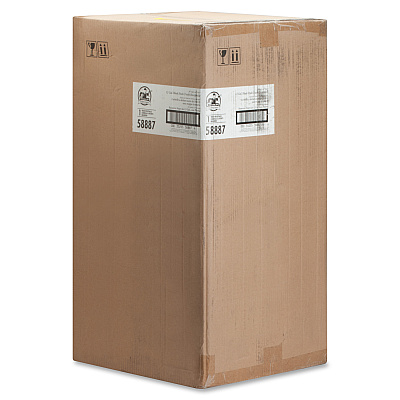 Genuine Joe Push Open Round Top Receptacle (GJO58887)