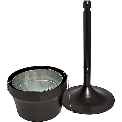 Genuine Joe 4.25 Gal Fire-safe Smoking Receptacle (GJO58892)