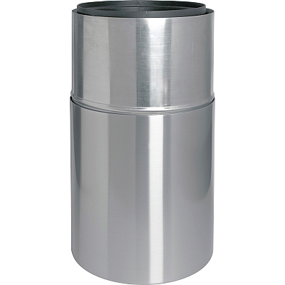 Genuine Joe Classic Cylinder 2-Piece Waste Receptacle (GJO58893)