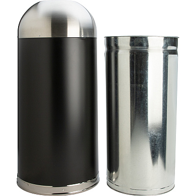 Genuine Joe 15 Gallon Dome Top Trash Receptacle (GJO58896)