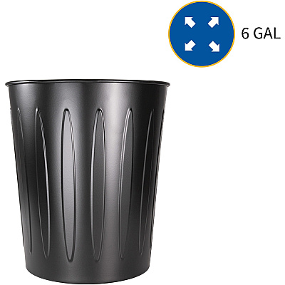 Genuine Joe 6-gallon Fire-safe Trash Can (GJO58897)