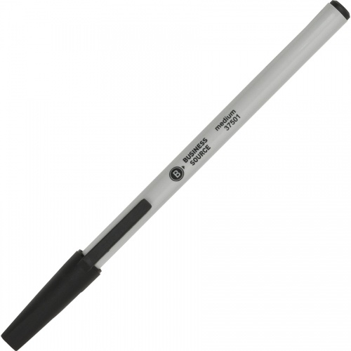 Business Source Medium Point Ballpoint Stick Pens (37501)