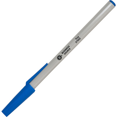 Business Source Fine Point Ballpoint Stick Pens (BSN37502)